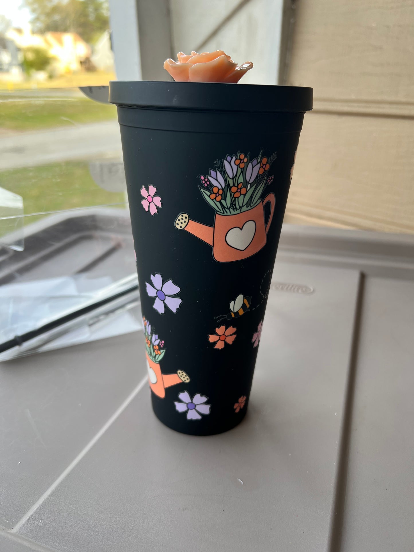 Matte Flower Cup