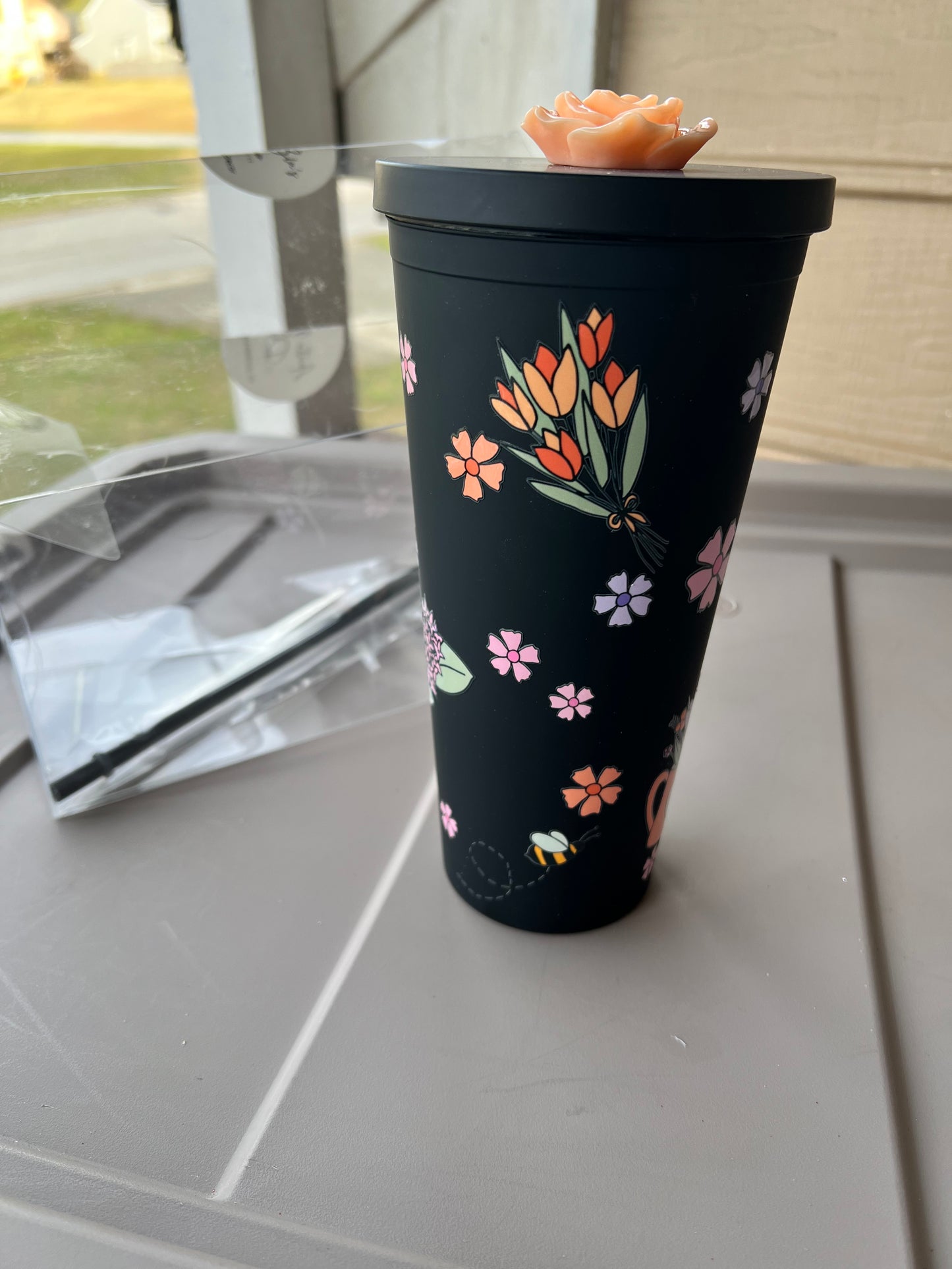 Matte Flower Cup