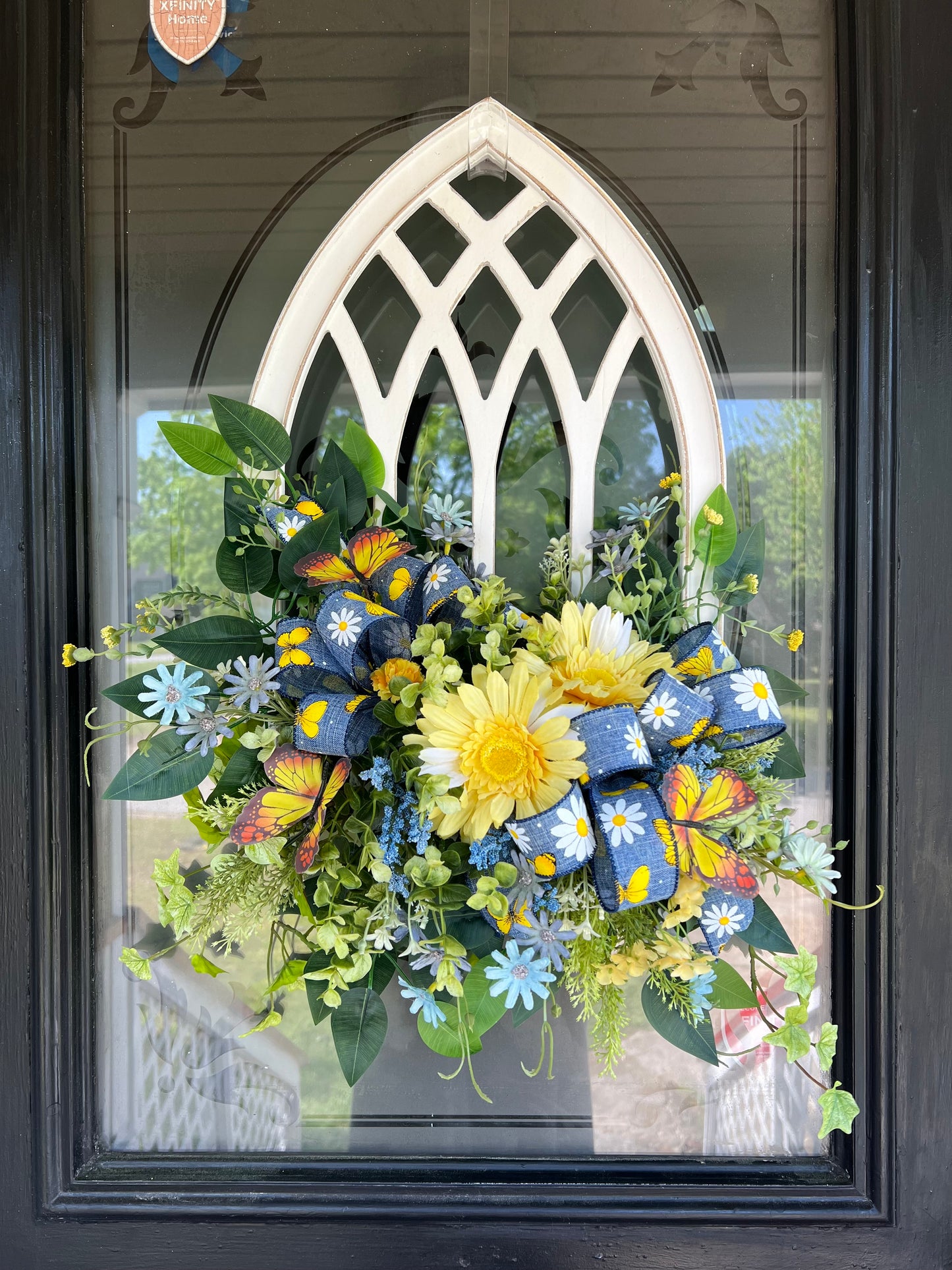 Butterfly Floral Frame