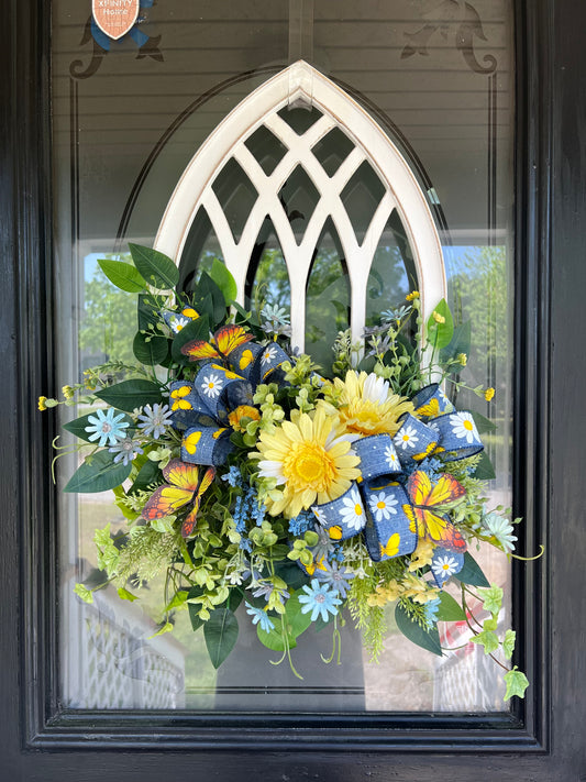 Butterfly Floral Frame