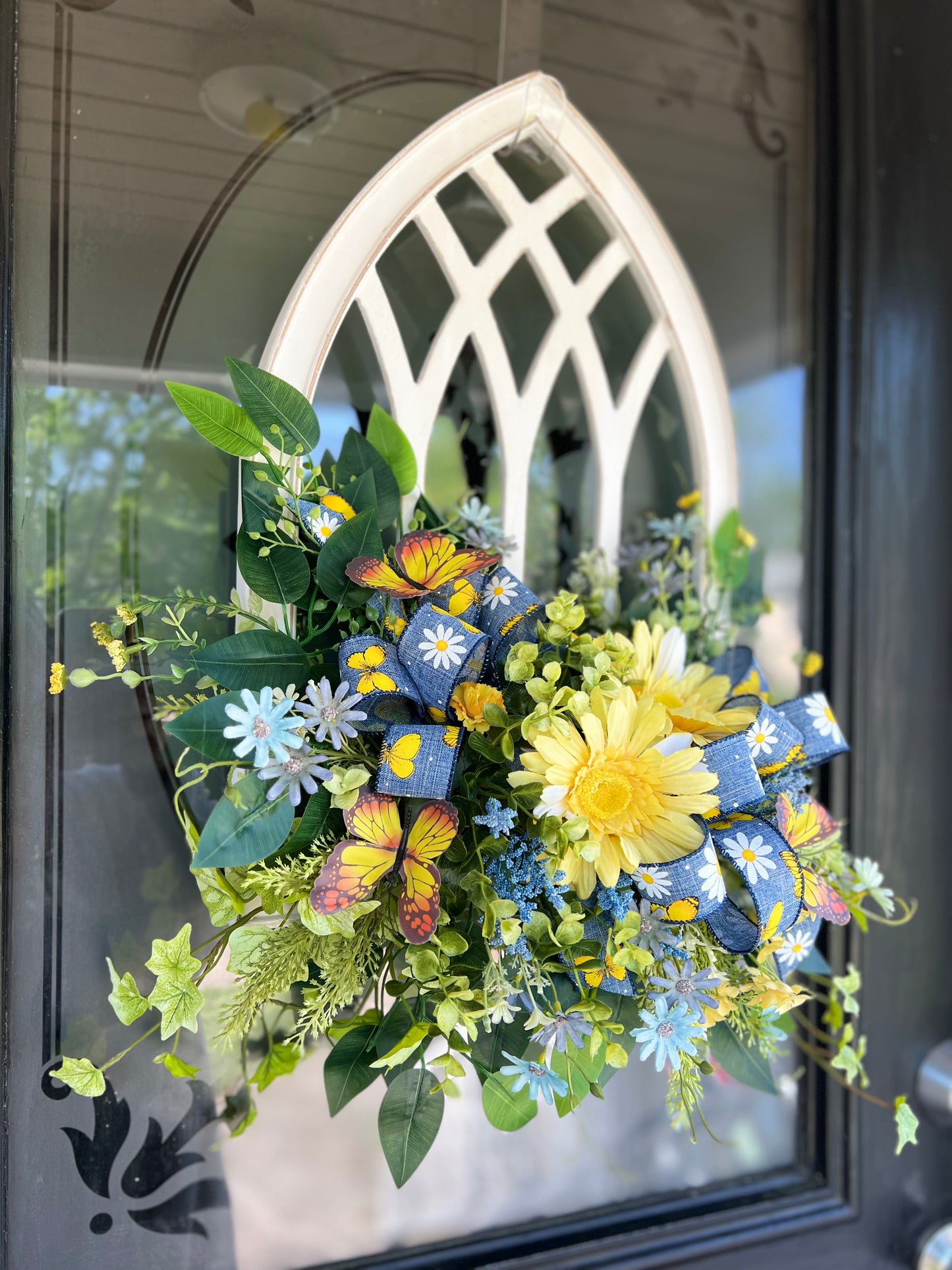Butterfly Floral Frame