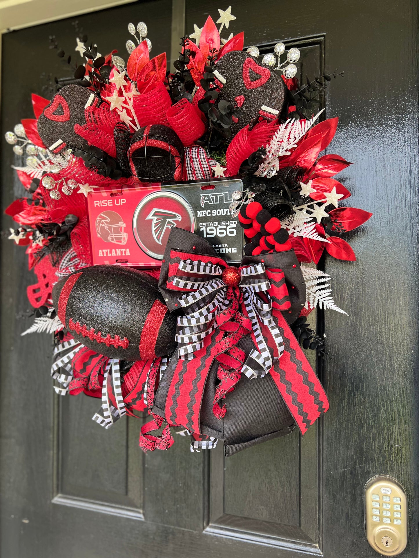 Football-Red & Black