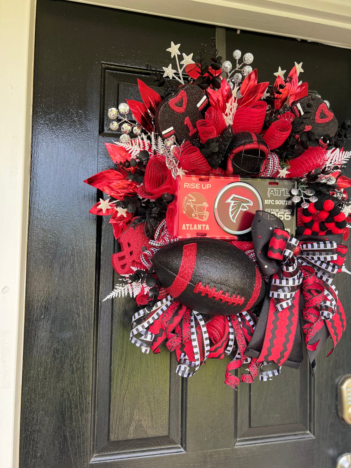 Football-Red & Black